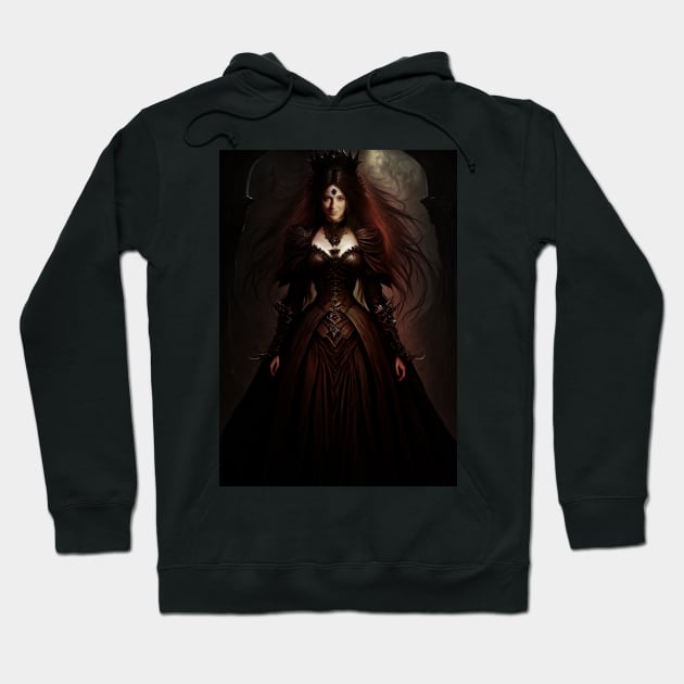 Queen Of Shadow Hoodie by FrozenMistress